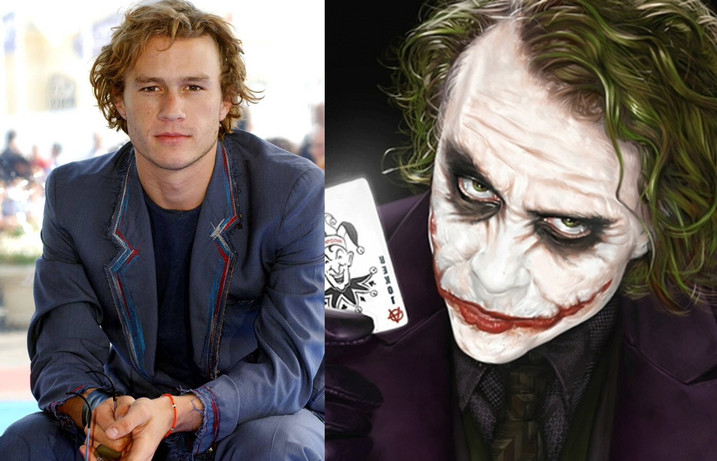 Heath Ledger from teen stars to a best villain all time Joker