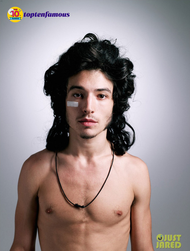 Naked ezra miller Lizzo And