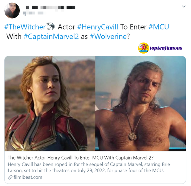 Would Marvel Bring Henry Cavill to Captain Marvel 2? - TopTenFamous.co