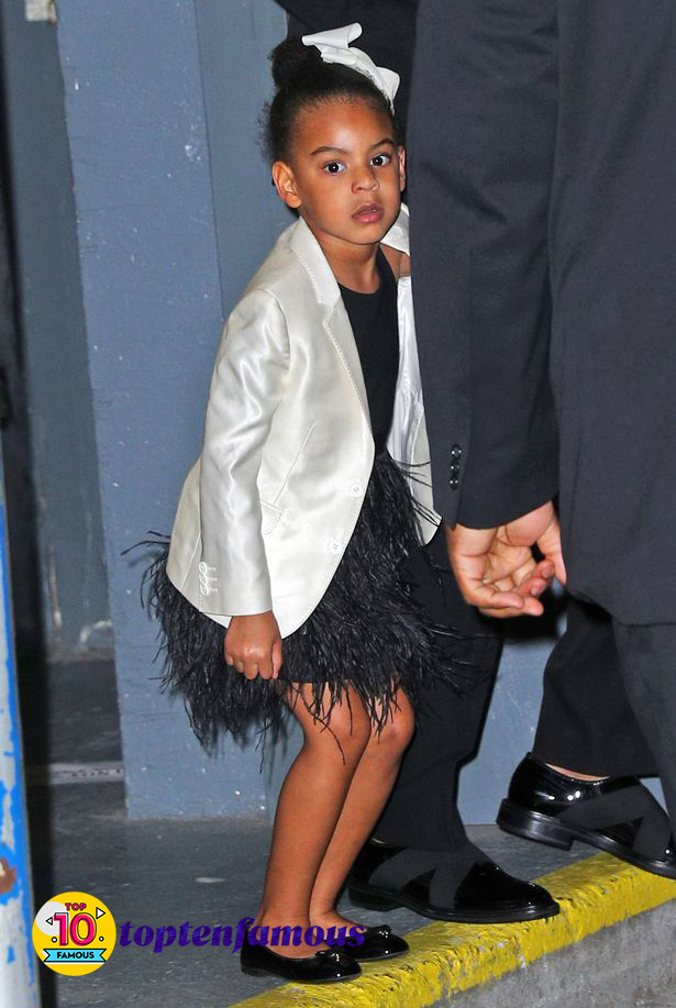 Beyonce's daughter outfit