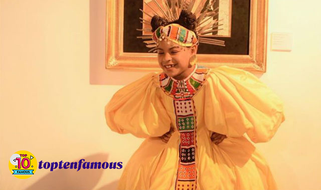 Beyonce's daughter outfit