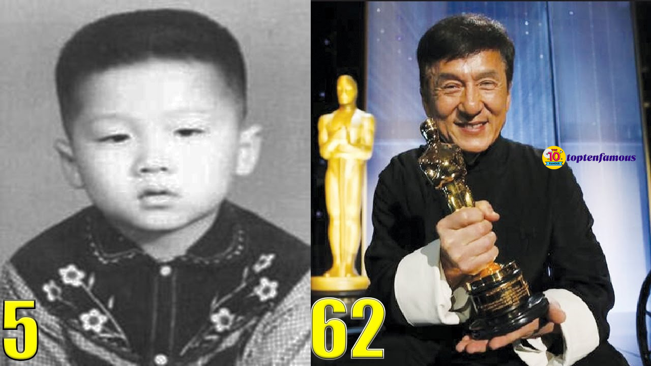 Jackie Chan Then and Now: A Dropout Schoolboy Gaining Oscar Award