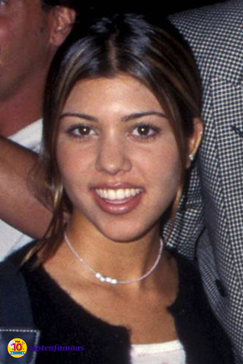 Kourtney Kardashian Then and Now