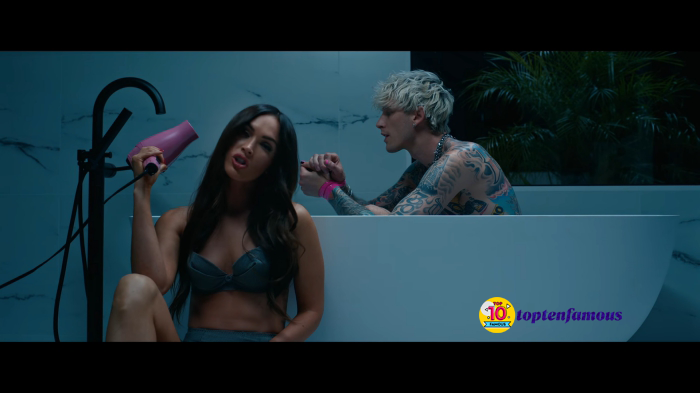 Megan Fox and Her Younger Boyfriend Appeared Passionately in His New MV