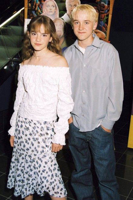 Emma Watson and Tom Felton